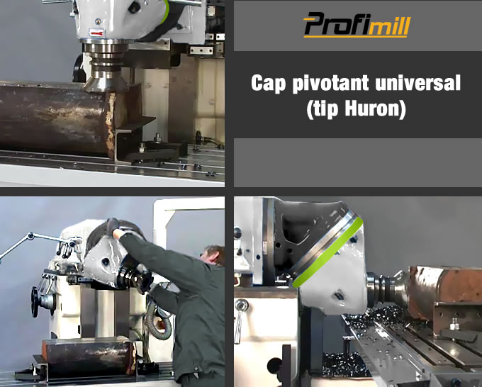 cap pivitant universal tip Huron
