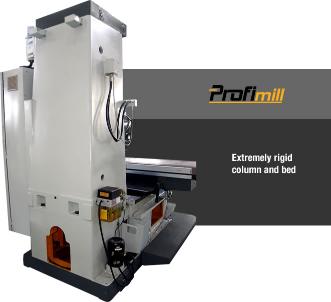 extremely rigid column bed