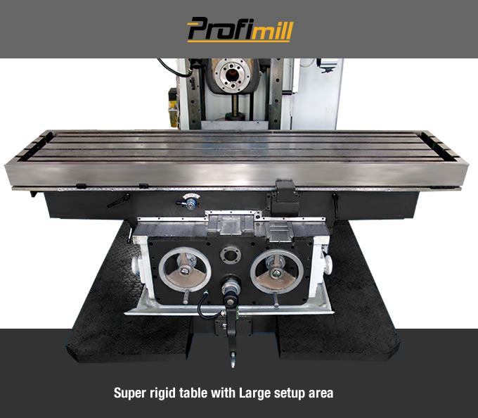 super rigid table with large setup area