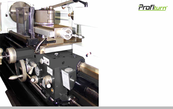alfa metal machinery conventional lathe solid series profimach The cross slide