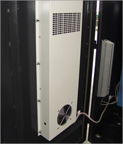 Heat exchanger for control cabinet