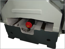 Direct coupled Fanuc servo-motors