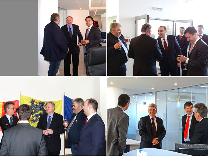 The visit of Belgium’s Ambassador,  his Excellency Mr. Philippe BEKE  to the new headquarters of Alfa Metal Machinery Group