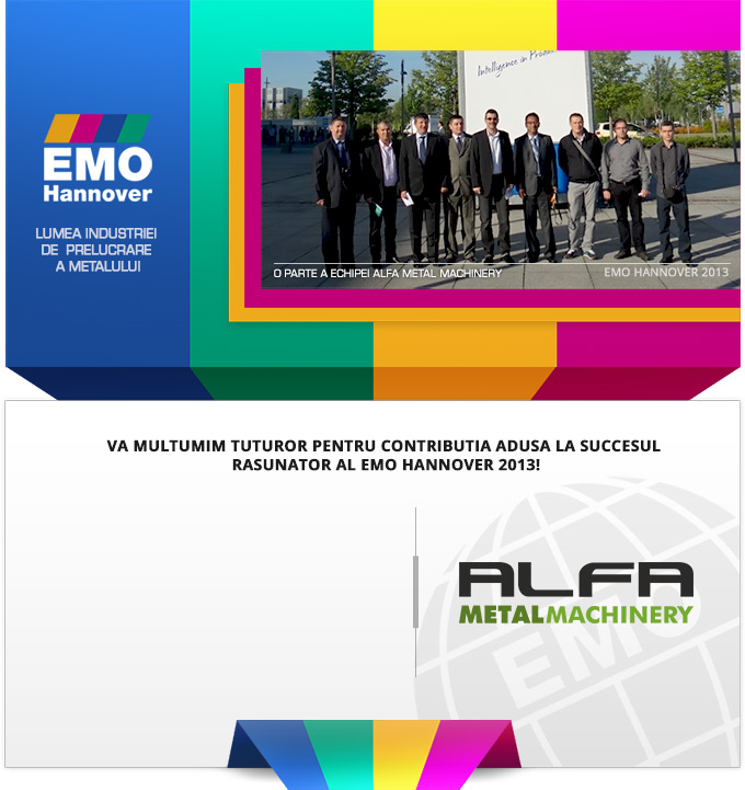 Alfa Metal Machinery la EMO Hannover