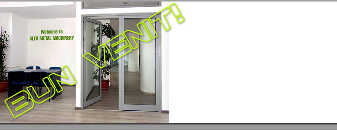 Alfa Metal Machinery - ne-am mutat intr-un nou sediu