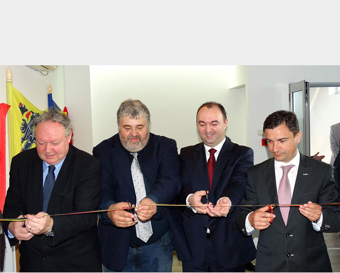 Vizita ambasadorului Belgiei, Excelenta Sa dl. Philippe BEKE la noul sediu Alfa Metal Machinery Group