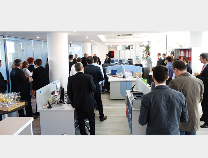 Vizita ambasadorului Belgiei, Excelenta Sa dl. Philippe BEKE la noul sediu Alfa Metal Machinery Group