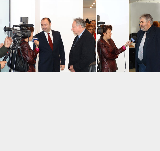 Vizita ambasadorului Belgiei, Excelenta Sa dl. Philippe BEKE la noul sediu Alfa Metal Machinery Group