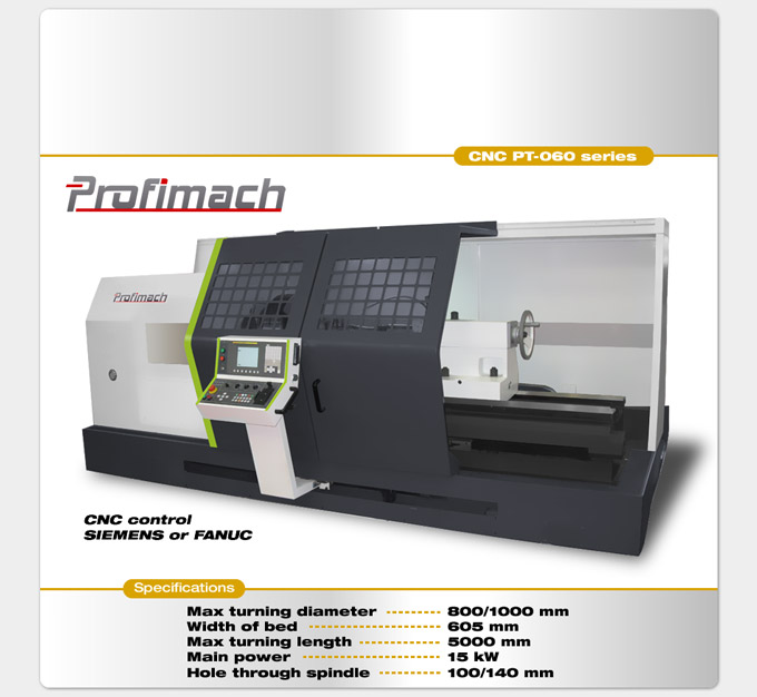 Profimach CNC PT-060 series