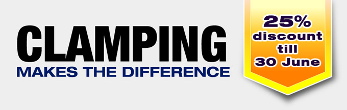 Clamping makes the difference
