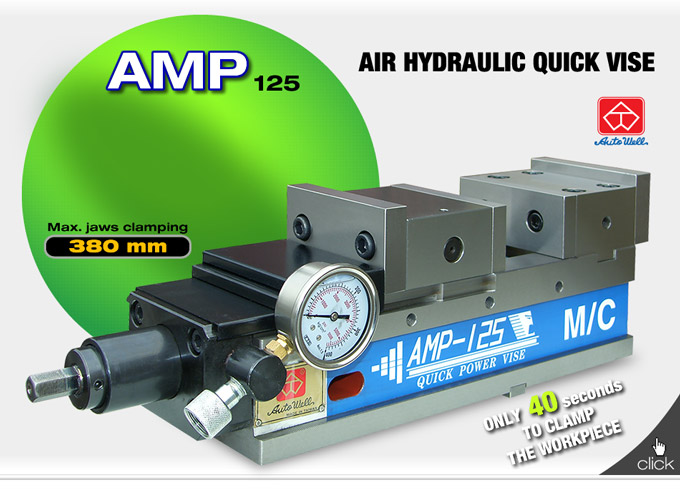 air hydraulic quick vise