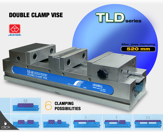 double clamp vise