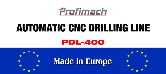profimach automatic cnc driling line