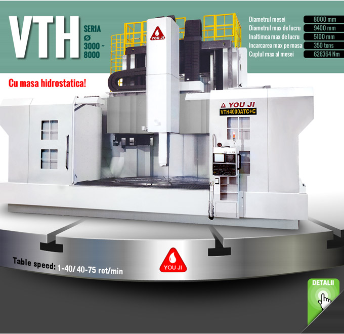 alfa metal machinery You Ji seria VTH