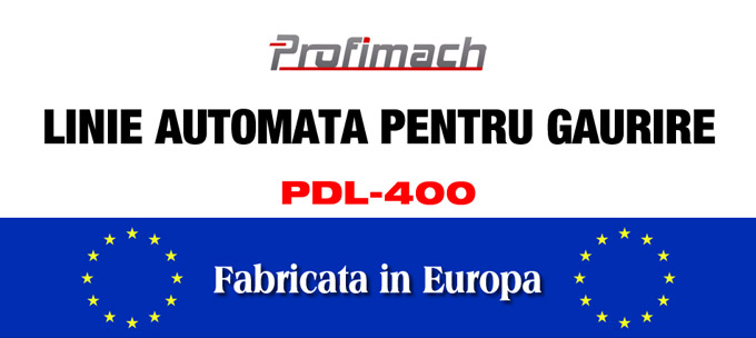 profimach automatic cnc driling line